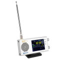 Portable SSB Shortwave Radio Receiver 3.2 Inch LCD Display Dual Stereo Speakers 5000MAH Battery AM FM SW CB VHF UHF WX AIR LW MW Full Band Radio Receiver Silver. 