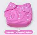 Washable Reusable Baby Clothes Diapers - (3kg to 15kg) 1 Pcs Diapers. 