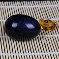 【Daily Necessities For Anyone Store】70g natural goldstone quartz egg blue/golden nugget sand quartz egg sale. 