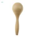 4xWooden Sand Hammer Maraca Shaker Toy Musical Instrument Kids Hand Percussion. 