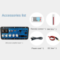 Bluetooth Amplifier Board BT5.0 High Power Bass Amplifier Optical Audio Input Karaoke Audio Motherboard Durable Easy Install Easy to Use (US Plug). 