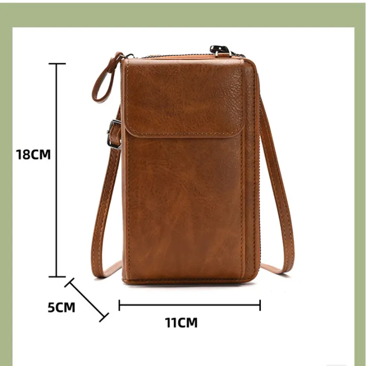 Girls%20Pure%20Color%20Fashion%20Single%20Crossbody%20Bags%20Female%20Soft%20Leather%20Mobile%20Phone%20Purse%20Women%20Large%20Capacity%20Zipper%20Messenger%20Bag%20-%20Image%208