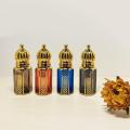 Mini size Roll-on bottles Stylish 6ml capacity Empty bottles vial color Convenient design Luxury glass bottles for. 