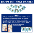 Ultimate Undersea Shark Theme Birthday Decoration Kit- Complete Package with Character Foil Balloons- (Pack of 66 Pcs).