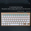 USB External Notebook Desktop Computer Universal Mini Wireless Keyboard Mouse, Style:Keyboard.