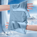 One-Piece Ice Silk Seamless Men's Underwear Boxers Mesh Breathable Antibacterial Crotch Lightweight Super Elastic Quick-Drying Boxer.