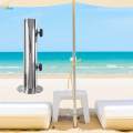 Deck Umbrella Base Stand Parasol Umbrella Clamp for Summer Beach Garden Yard.