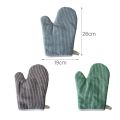 Japanese-style High Temperature Resistant Heat Insulation Thickened Gloves Household Microwave Oven Gloves Baking Oven Gloves. 