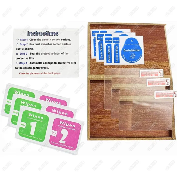 Tempered%20glass%20screen%20protector%20Glass%20for%20Sony%20A7II%20A7III%20A9%20A9%20A77%20/%20A7R%20A7S-Transparent%20-%20Image%207