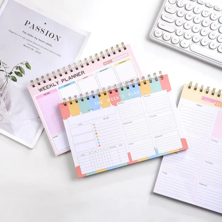 Daily%20schedules%20Weekly%20planner%20Tasks%20To-do%20Top%20priorities%20Binder%20notebook%20With%20notes%20Wide%20Journal%20agenda%20for%20Weekly%20planning%20Stationery%20School%20Office%20Schedule%20-%20Image%208