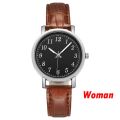 Trendy Pu Leather Wrist Watch Men Woman Couples Watches Clock Quartz Watch Daily Business Office Hand Jewelry Accessories Gift.
