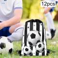 12x Drawstring Bag Outdoor for Swimming Gears Football Sporting Accessories.