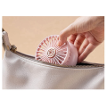 Handheld Fan, Portable Neck Fan, Folding Fan (Pink). 
