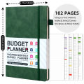 Banded Planner Elegant English Hardcover Notebook A5 Portable Budget Planner for Office Students Home Professionals Gift.