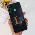 For Huawei Y7p Case Y7P Y 7P 2020 ART-L29 ART-L28 Fashion Letter Soft Silicone TPU Shockproof Phone Back Cover.