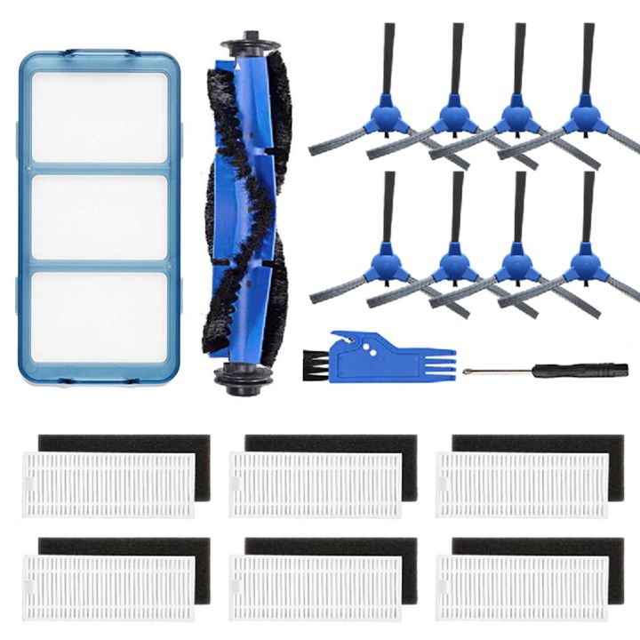Set accesorii de inlocuire pentru aspiratoare Eufy RoboVac 11S, 15C, 30C, 25C, 39C, 12, perii colturi, plastic