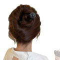 New high-end coconut jelly ball retro simple beads U-shaped hairpin acrylic hairpin hairpin headdress hairpin.