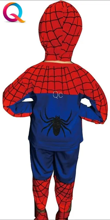 Spiderman%20Fancy%20Dress%20Costume%20Superhero%20Costume%20Kids%20Cartoon%20Fancy%20Dress%20for%20Costume%20Party%20-%20Image%206