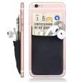 Sample Smartphone Silicone Smart Card Wallet - Multicolour-1Pcs. 