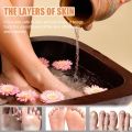 EELHOE Foot Bath Foot Soak Tablets, Old Ginger Foot Soak Tablets, Cold Repellent, Nail Fungus Repair Foot Repair Foot Treatment. 