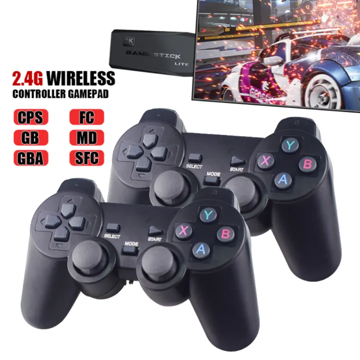 Video%20game%20console%204K%202.4G%20wireless%2010000%20games%2064GB%20gamepad%20TV%20home%20controller%20for%20PS1/GBA/MD%20-%20Image%204