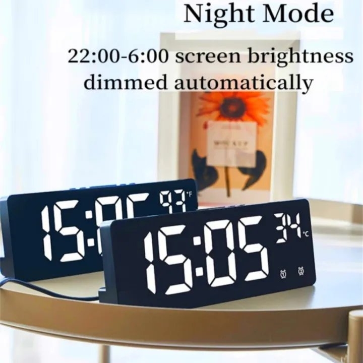 Voice%20Control%20Digital%20Alarm%20Clock%20Temperature%20Dual%20Alarm%20Snooze%20Desktop%20Table%20Clock%20Night%20Mode%2012/24H%20LED%20Clock%20Watch%20-%20Image%205