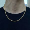 【Quality】 2020 tailxy fashion rope chain necklace 3mm width stainless steel necklace men jewelry gift collar Hombre.