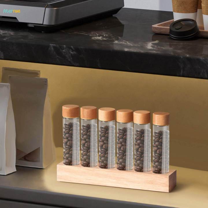 Coffee%20Bean%20Storage%20Tubes%20Coffee%20Beans%20Storage%20Containers%20for%20Kitchen%20Cafe%206%20high%20glass%20-%20Image%204