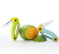 Innovative Bird Shape Folding kitchen Knife + Peeler Combo – Safe, Durable & Stylish Tool for Kitchen and Outdoor Use.
