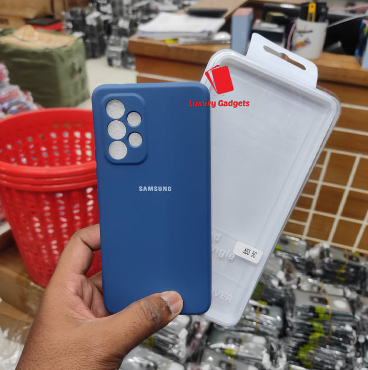 Soft%20Silicone%20Cases%20For%20Samsung%20Galaxy%20A53%205G%20Luxury%20Soft%20Silicone%20Shockproof%20Camera%20Bumper%20Protective%20Trendy%20Stylish%20Silicon%20Back%20Covers%20Durable%20And%20Reliable%20Phone%20Back%20Covers%20-%20Image%202