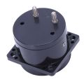 AC 0-3A Round Analog Panel Meter Current Measuring Ammeter Gauge Black.