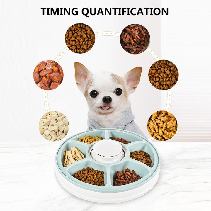 Donut%206-Meal%20Automatic%20Pet%20Feeder%20with%20Programmable%20Timer,%20LCD%20Display%20Automatic%20Pet%20Feeder%20for%20Cat%20Dog,%20Auto%20Food%20Dispenser%20with%20Timer%20&%20Music%20Reminding,%20Portion%20Control%20-%20Image%205