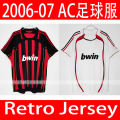 Jersey 2006-07 Serie A en's ome and Away Football Suit man retro football jersey. 