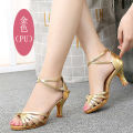 Latin Dance Shoes Women's Mid Heel Dance Shoes Soft Sole Shoes High Heel Latin Dance Shoes Girls Girls Dancing Shoes Promotion.