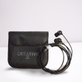 Creative High Bass Audio Earphone with Pouch EP-530 - Black - Ear Phone.