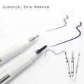 Surgical Eyebrow Skin Tattoo Marker Pen Tool Accessories With Measuring Ruler BDM.