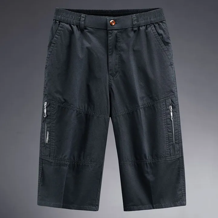 FGN%20Middle-Aged%20and%20Elderly%20Cropped%20Trousers%20for%20Men%20Summer%20Large%20Size%20Loose%20Casual%20Dad%20Summer%20Wear%20Short%20Pants%20Elastic%20Outer%20Wear%20-%20Image%208
