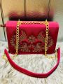 Premium Quality PU Leather Fashionable Shoulder Bag for Women (9.5x6x3inc).