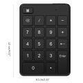 Wireless Number Pad Bluetoothcompatible Numpad Keyboard Digital Numeric Keypad Perfect Addition to Compact Keyboards.