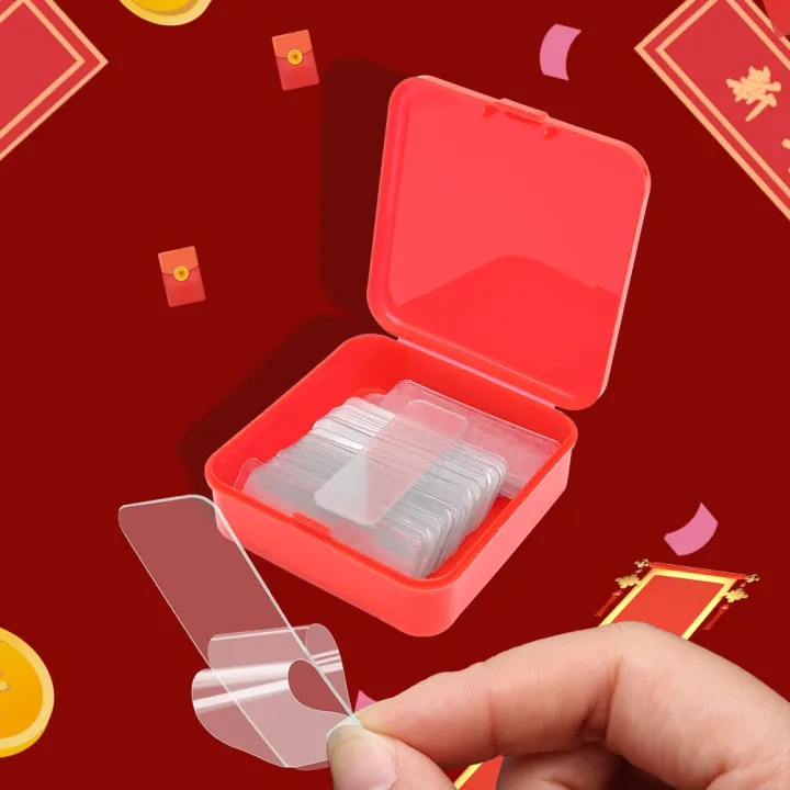 60pcs/box%20Multifunctional%20Double%20Sided%20Adhesive%20Tape%20Strips%20Sticky%20Nano%20Tape%20Washable%20Clear%20Grip%20Tape%20With%20Storage%20Box%20For%20Home%20Office%20-%20Image%206