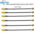 10pcs/lot IPEX4 Cable IPEX4 MHF4 to RP-SMA/SMA WIFI Al ntenna RF Cable RF1.13 Pigtail Extension Cable Assembly.