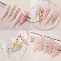 Irregular Glass Paper Nails Glitter Nail Flakes Slices Sparkly Sequins Paillette Tips 3D Nail Art Decoration DIY Manicure. 