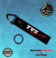Key ring For Bike user ---- Tvs Racing ---- Premium Quality & Plastic lock (Attachable to keys for bike, car, bag, home, and office keys).
