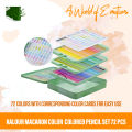KALOUR Macaron Color Professional Colored Pencil Set 72 Pcs.
