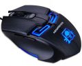Newmen N6000 Black LED lights spread 6 Buttons USB Gaming Mouse. 