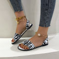 2023 New Summer Women Beaded Pearly Sandals Slippers Shoes Ladies Flats Sandals Flip Flop Casual Flat Slingback Sandals Shoes 43.