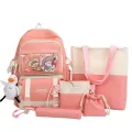 Zip It Good Chinese backpack or school bag (5 pcs set ) - SIZE 17inc/10.5 size. 