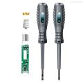 ANENG B05 2Pcs Word/Cross Screwdriver Electric Tester Pen Multi-functional Household Screwdriver with Indicator Electrician Tools. 