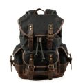 Waterproof Waxed Canvas Backpack Men Backpacks Leisure Rucksack Travel School Bag Laptop Bagpack men vintage shoulder bookbags. 