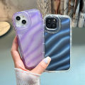 Wave Clear Silicone Phone Case For IPhone 11 12 13 14 Pro Max 6 6s 7 8 Plus Se 2020 XS Max XS XR Covers Shockproof Phone Casing Shell. 
